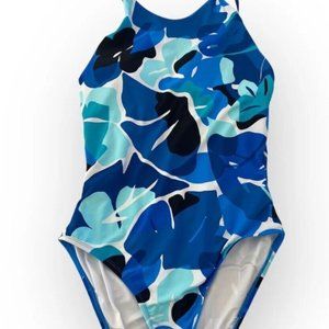 Nautica NEW Women's Cross Back One Piece Swimsuit - Elegant Summer Chic!